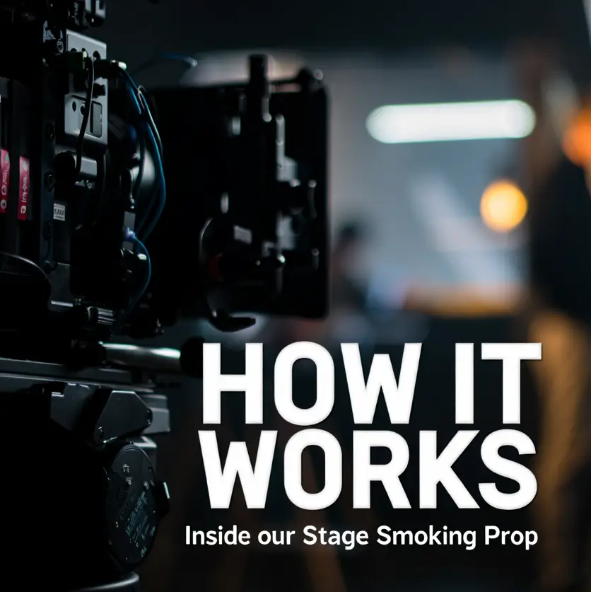 How our stage smoking prop works?